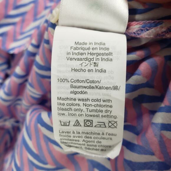 J.CREW Women's100%Cotton Classic Half Button Long Sleeve Top Size Small - Picture 9 of 13